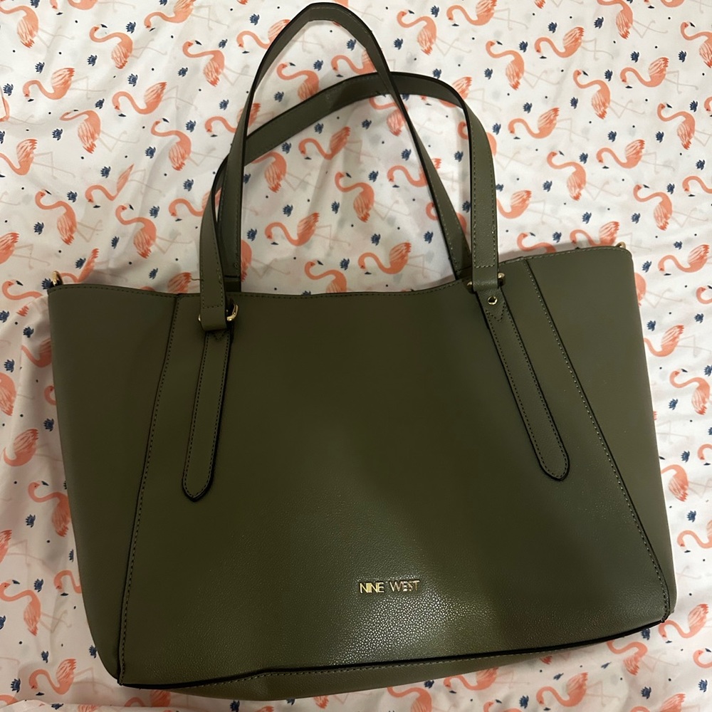 Gray Nine West Purse